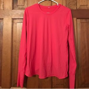 LULULEMON Cross Back Long Sleeve Top (Size 8)